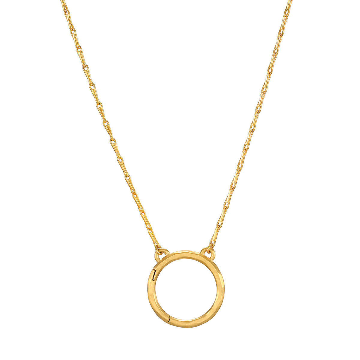 28-Inch Chain Charm Necklace