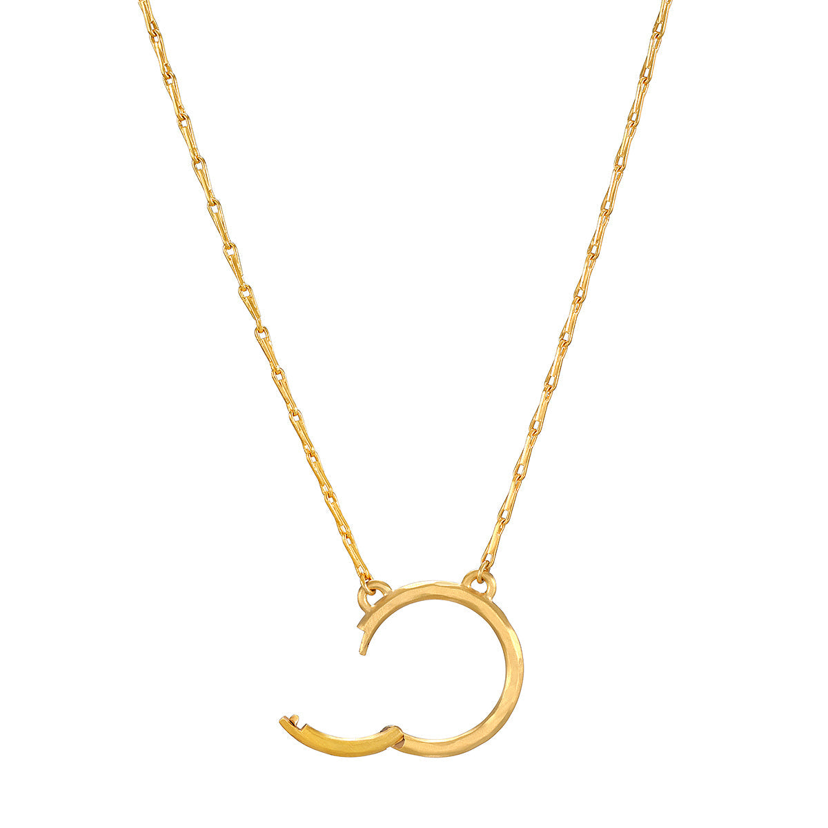 28-Inch Chain Charm Necklace