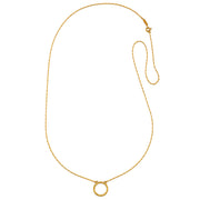 28-Inch Chain Charm Necklace