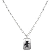 Men's Hamsa Necklace for Strength and Protection