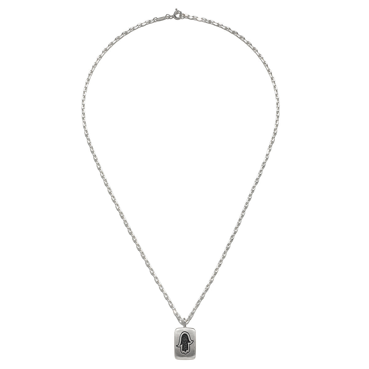 Men's Hamsa Necklace for Strength and Protection