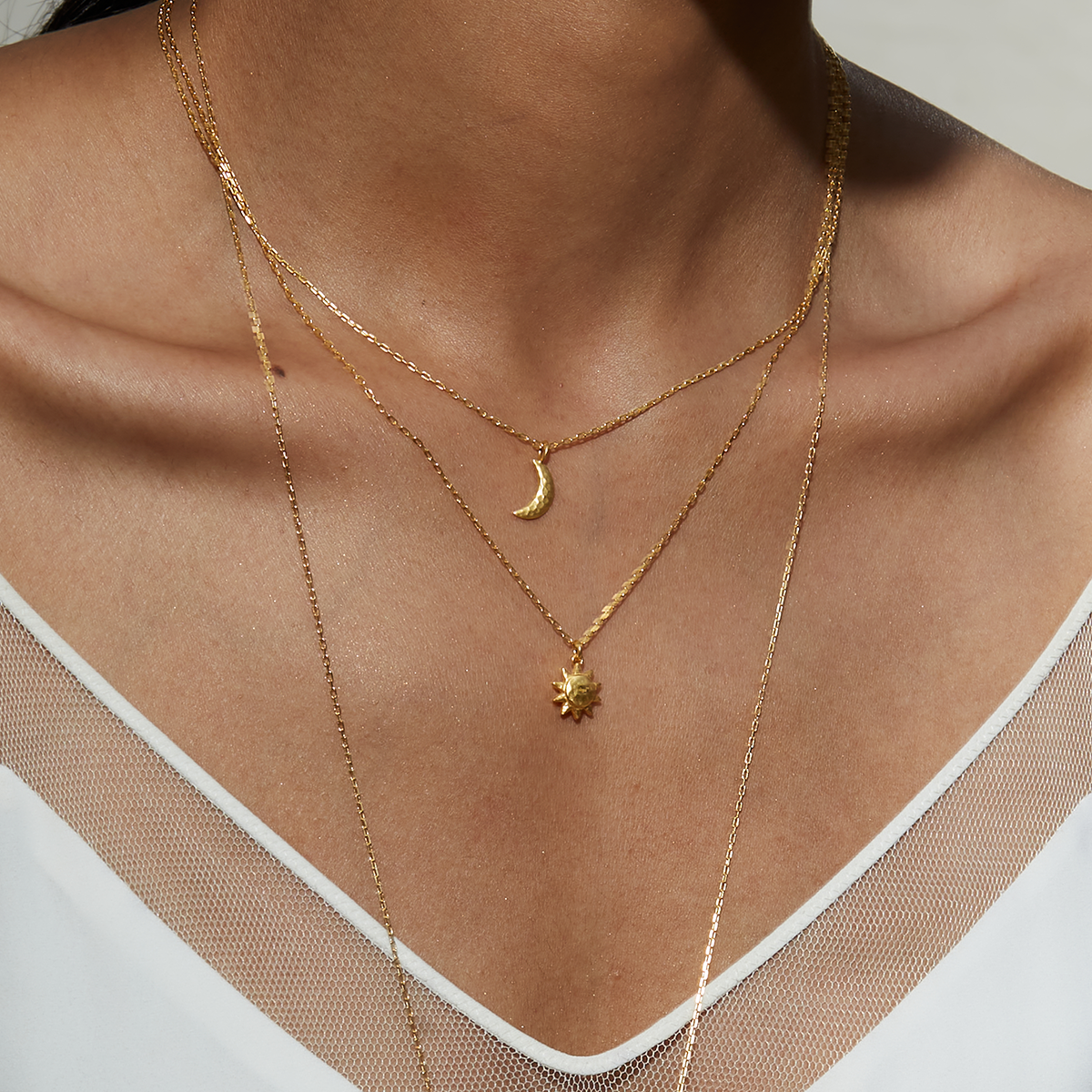 Sunrise Charm Necklace