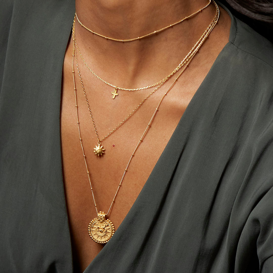 Sunrise Charm Necklace