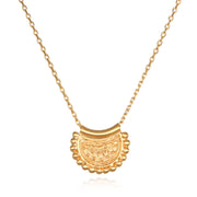Delicate Mandala Pendant Necklace
