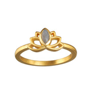 Lotus Labradorite Ring - Cultivate Truth