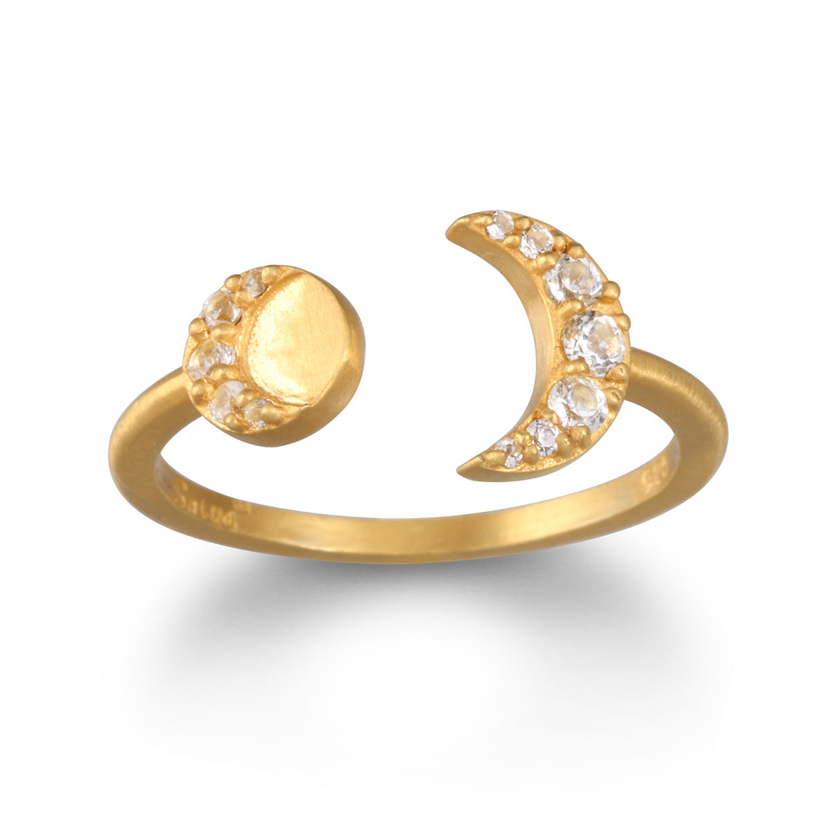 Adjustable Moon Ring by Auroral Bodies