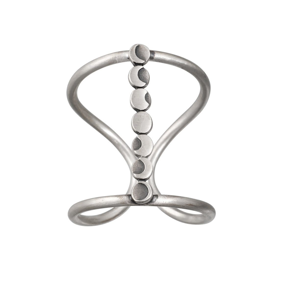 Adjustable Silver Ring - Cycles of the Goddess