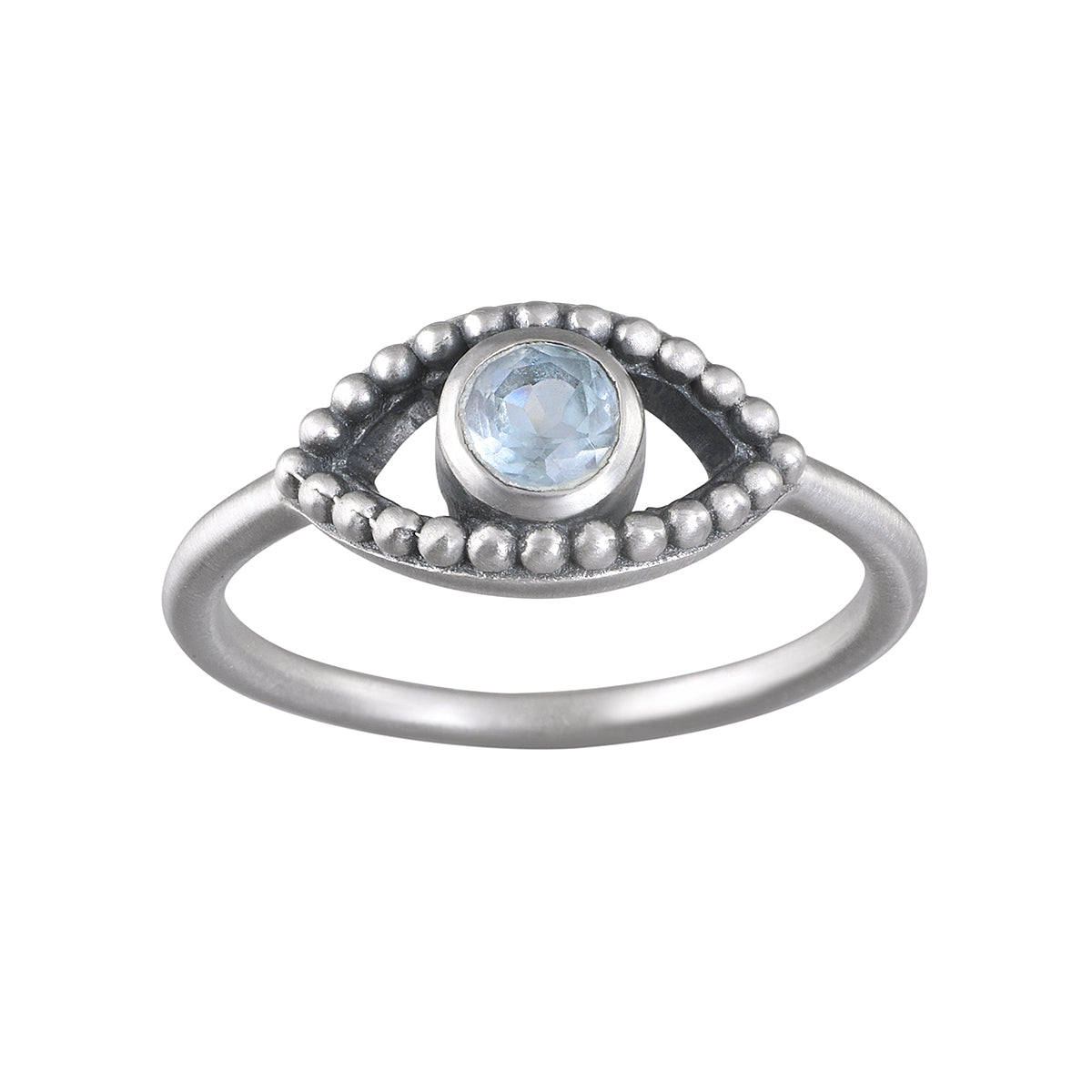 Silver Ring of Positive Vibes